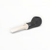 Floppypipe Pipa Talamona Reverse Special Apple sandblasted black briar with ivory methacrylate mouthpiece