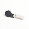 Floppypipe Pipa Talamona Reverse Special Apple sandblasted black briar with ivory methacrylate mouthpiece