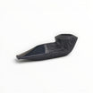 Floppypipe Pipa Talamona Reverse Calabash Bulldog Chubby pipe in black Bog Oak with a saddle mouthpiece.
