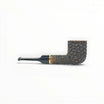 Floppypipe Pipa Talamona Rusticata Latakia 849 Pot pipe with 9mm filter and adapter. Rustic briar bowl with smooth natural briar shank and black mouthpiece.