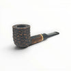 Floppypipe Pipa Talamona Rusticata Latakia 849 Pot pipe with rustic bowl, smooth stem, and gold band. Filter 9mm.