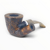 Pipa Talamona Revolution Mammut 807 in radica sabbiata con bocchino curvo in metacrilato e fornello a V