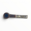 Pipa Floppypipe Talamona Mammuth Revolution Billiard 806 in radica sabbiata con bocchino in metacrilato marmorizzato