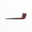 Pipa Dunhill Root Briar del 1962, forma Dublin dritta in radica liscia con bocchino nero e iconico puntino bianco.