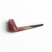 Pipa Dunhill Root Briar del 1962 in radica chiara con finitura liscia, forma Dublin e bocchino nero classico.