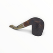 Pipa curva Floppypipe Talamona Revolution Mammuth in radica sabbiata scura con bocchino in metacrilato