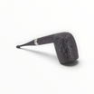 Pipa Savinelli Punto Oro 114 KS Billiard in radica sabbiata scura con ghiera in argento e bocchino in ebanite