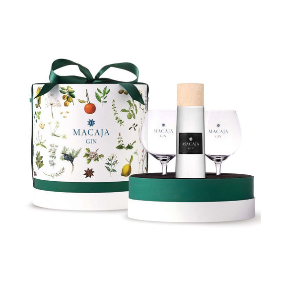 Gin Macaja distillazione 2019 con calici