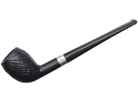 Pipa Peterson Junior Sabbiata Nickel Mounted Belge Fishtail Cutty