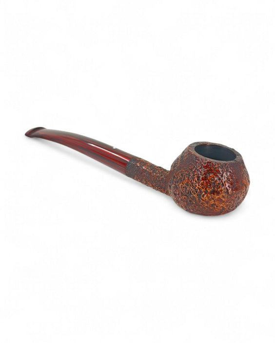 Alfred Dunhill the white spot Cumberland group 4 pipe rimmed Quaint Sandblasted