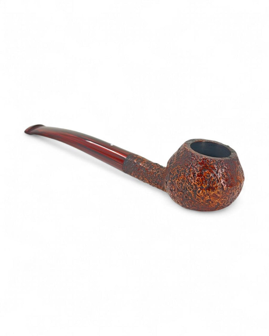 Alfred Dunhill the white spot Cumberland group 4 pipe rimmed Quaint Sandblasted