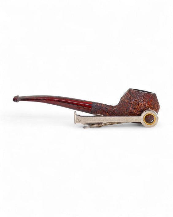 Alfred Dunhill the white spot Cumberland group 4 pipe rimmed Quaint Sandblasted