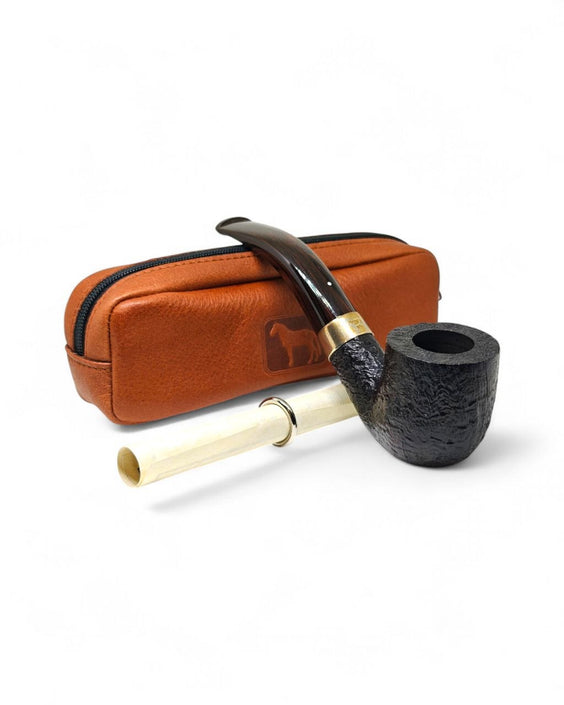 Alfred Dunhill The White Spot Zodiac Pipe 2026 'Year of the Hourse' - Shell Briar 5115  Bent Pot in Gruppo 5 - 313 di 386