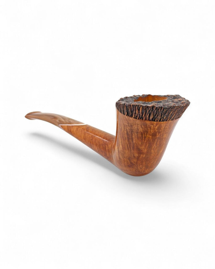 Pipa Amorelli 4 Stelle **** Bent Dublin Fiammata Monoblocco - Rim Naturale