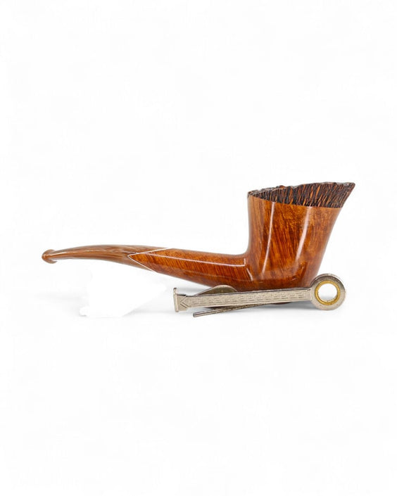 Pipa Amorelli 4 Stelle **** Bent Dublin Fiammata Monoblocco - Rim Naturale