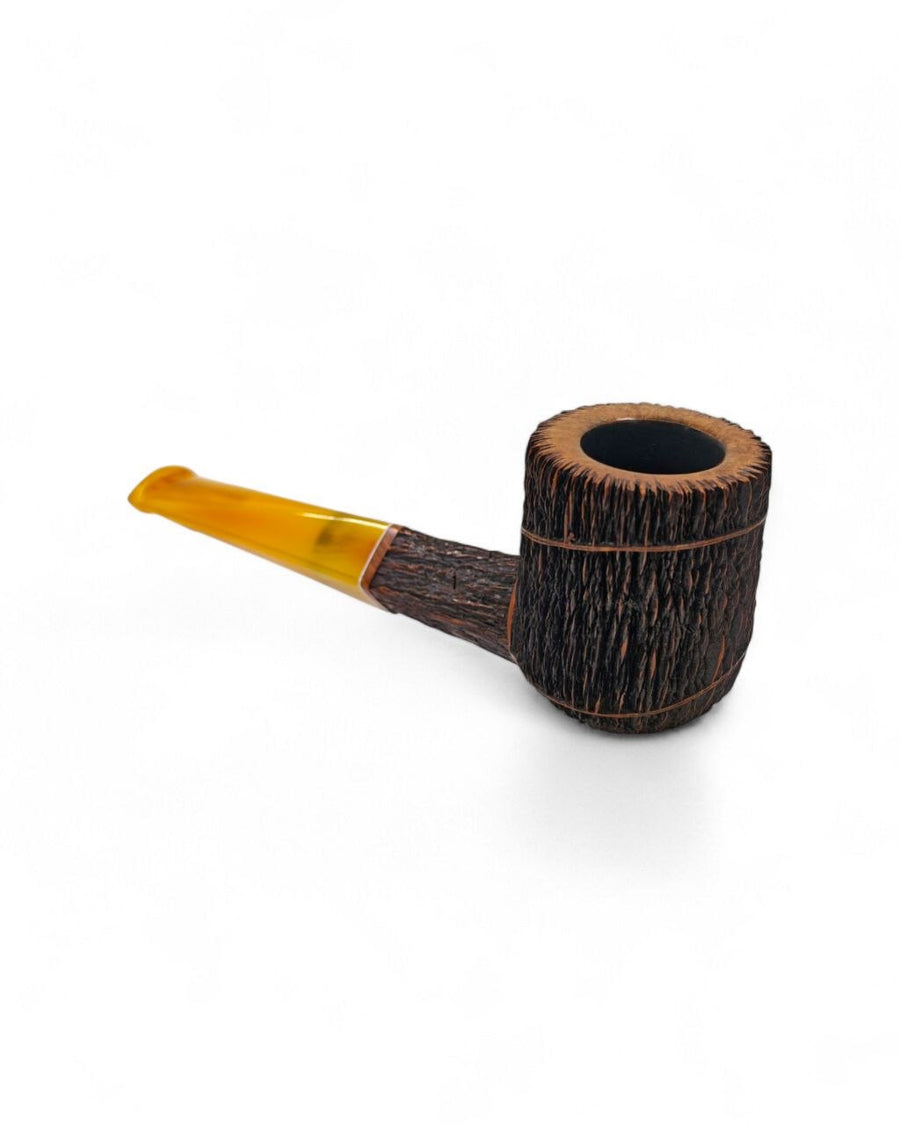 Pipa Amorelli Penna di San Michele *** Billiard Brucianaso Logo 24KT