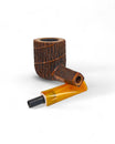 Pipa Amorelli Penna di San Michele *** Billiard Brucianaso Logo 24KT