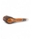 Amorelli Pipe Penna di San Michele **** Flat Chamber with Horn Stem - One-of-a-kind