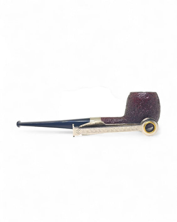 Pipa Ashton Pebble Grain X Apple 225 Silver Ring Handmade in England