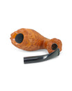 Pipa C-PIPE Freehand Sabbiata Gr. 8 - Decorazione Nera