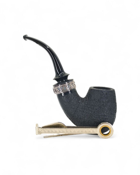 Pipa C-Pipe Oom Paul Sabbiata - Ghiera Simboli Lunga Vita - Gruppo 6