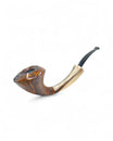 Pipa C-PIPE Wilson Wang Calabash Freehand Straight Grain Corno Gruppo 7