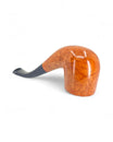 Pipa Castello liscia grado KKKK modello Bent Billiard Shape 65 con finitura Castello