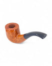 Pipa Castello liscia grado KKKK modello Bent Billiard Shape 65 con finitura Castello