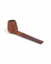 Alfred Dunhill The White Spot Pipe - County 4134 Sandblasted Brandy