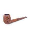 Alfred Dunhill The White Spot Pipe - County 4134 Sandblasted Brandy
