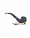 Alfred Dunhill The White Spot Pipe - Shell Briar 4113 Silver