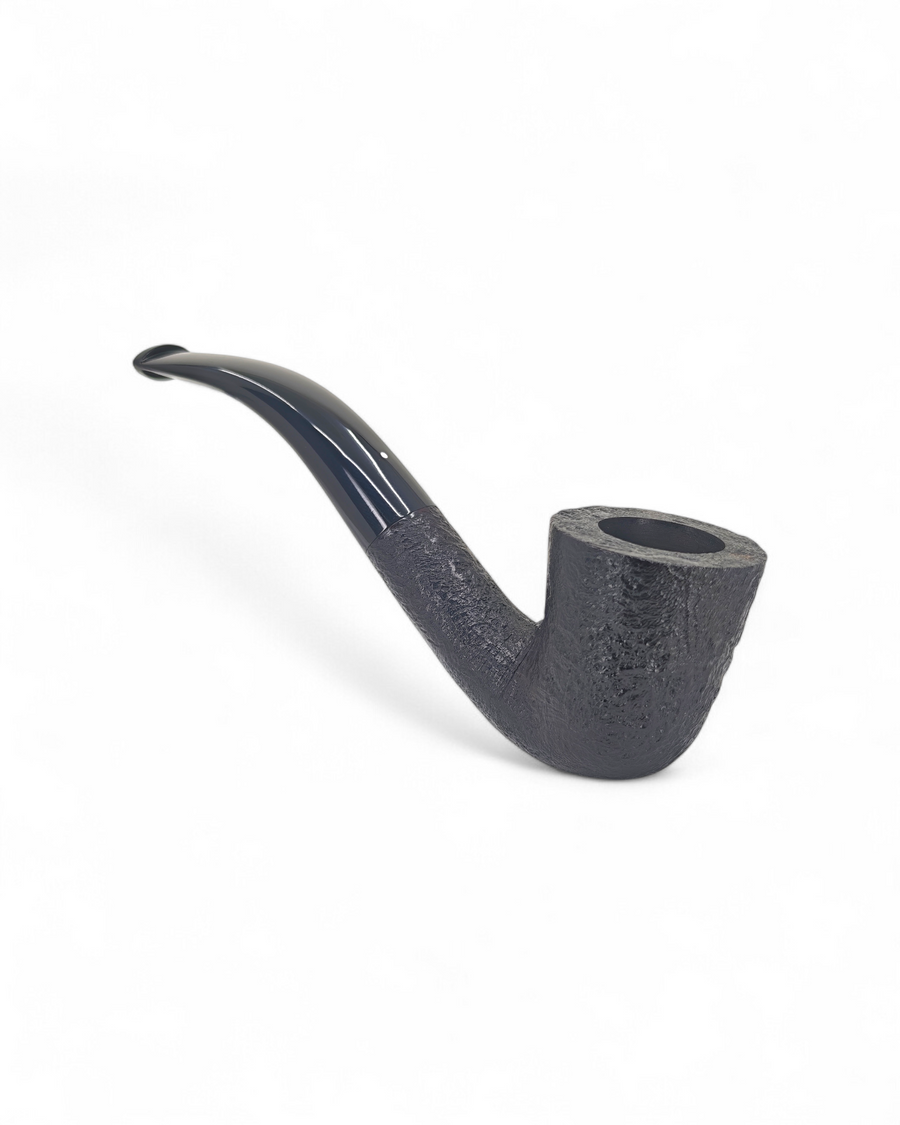 Alfred Dunhill The White Spot Pipe - Shell Briar 4114 Bent Dublin