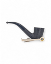 Alfred Dunhill The White Spot Pipe - Shell Briar 4114 Bent Dublin