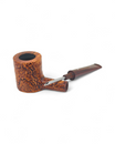 Pipa Alfred Dunhill The White Spot - Shell Briar 4122 Poker Sabbiata