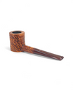 Pipa Alfred Dunhill The White Spot - Shell Briar 4122 Poker Sabbiata