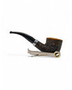 Pipa Floppy Winter Series Bent Dublin Rusticata - Pipa Curva Artigianale 3mm