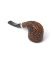 Pipa Floppy Winter Series Bent Dublin Rusticata - Pipa Curva Artigianale 3mm