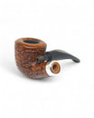 Pipa Floppy Winter Series Bent Dublin Rusticata - Pipa Curva Artigianale 3mm