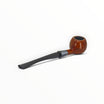 Used Italian Savinelli Smooth 313 (Prince) Pipe with Mother-of-Pearl Fitting