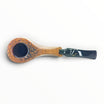 Used Italian Pipe Savinelli Autograph 00 Free Form - Fiammata with Natural Rim