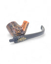 Paronelli Belle Epoque Sandblasted Churchwarden Billiard Pipe