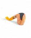 Pipa Paronelli Half Rusticated Bent Ovetto Handmade in Italy