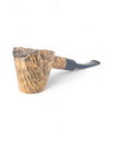 Paronelli Half Rusticated Stand Up Pipe – Double Stem Churchwarden