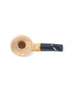 Paronelli Olea Excelsa Author Semi-Bent Sandblasted Olive Wood Pipe Handmade in Italy