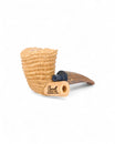 Paronelli Sandstorm Natural Semi-Bent Dublin Pipe Cumberland Stem