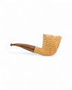 Paronelli Sandstorm Natural Semi-Bent Dublin Pipe Cumberland Stem