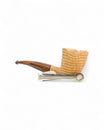 Paronelli Sandstorm Natural Semi-Bent Dublin Pipe Cumberland Stem