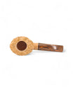 Paronelli Sandstorm Natural Semi-Bent Dublin Pipe Cumberland Stem