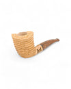 Paronelli Sandstorm Natural Semi-Bent Dublin Pipe Cumberland Stem