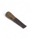 Paronelli Spinnline Smooth Reverse Calabash Pipe with Cumberland Colored Acrylic Mouthpiece